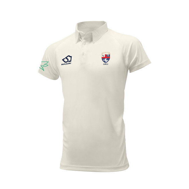 Mens Short Sleeve Cricket Shirt-CATFOR