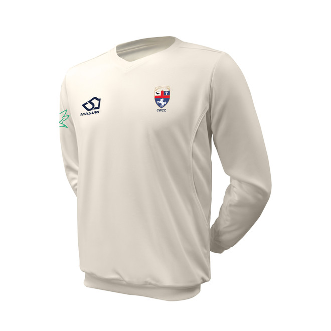 Long Sleeve Cricket Slipover -CATFOR