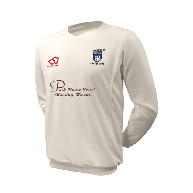 Long Sleeve Cricket Slipover -SAUN