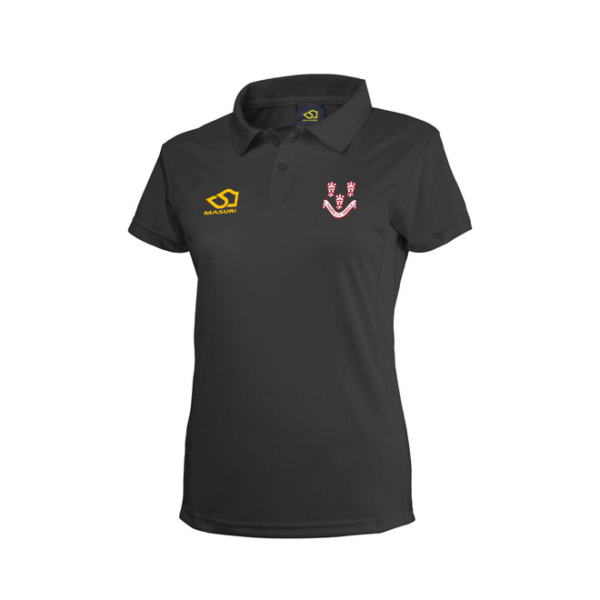 Women's Short Sleeve Coloured Cricket Shirt-THORP