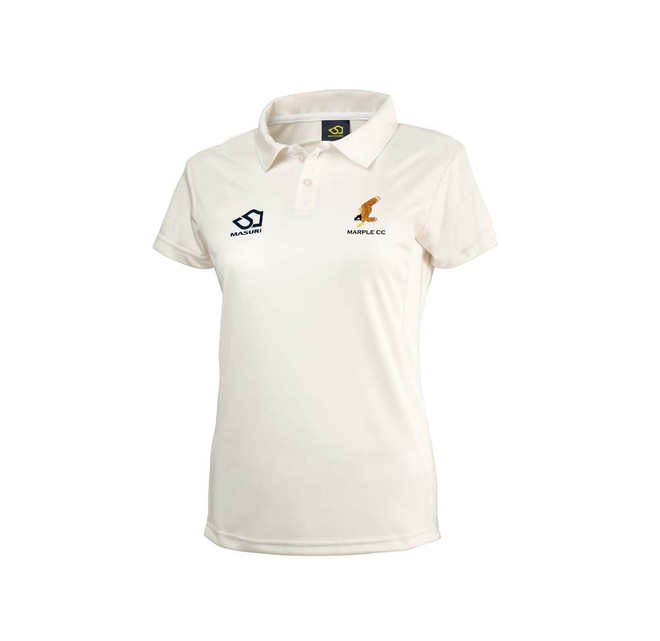 Women's Short Sleeve Cricket Shirt-MARPCC