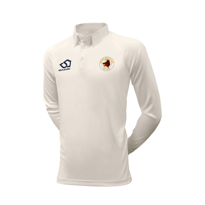 Long Sleeve Cricket Shirt-WOLVEY