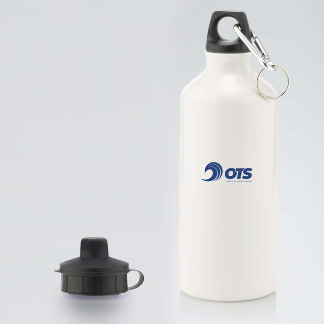 Aluminium Water Bottle with 2 Cap Styles-OTSERVICE