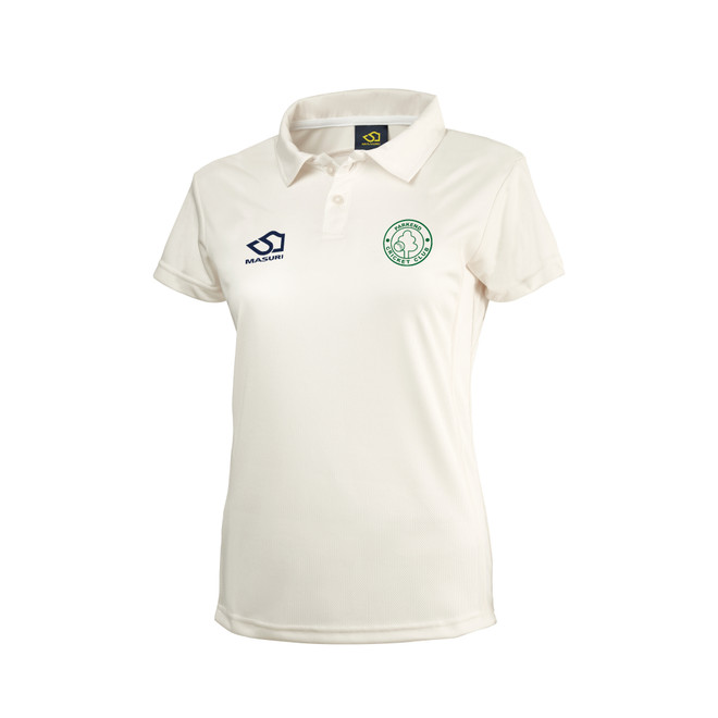 Junior Team Women's Short Sleeve Cricket Shirt-PARKCC