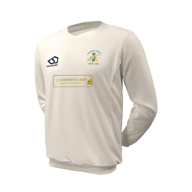 Long Sleeve Cricket Slipover -FDONCC