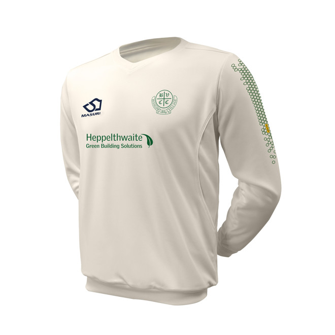 Junior Long Sleeve Cricket Slipover -BDLW