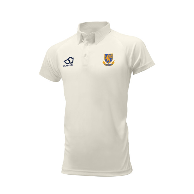 Mens Short Sleeve Cricket Shirt-GRCT