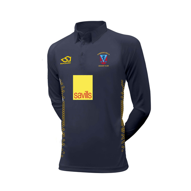 Kent Premier League Women's Long Sleeve Playing Shirt - (Men's Sizing)-TNBW