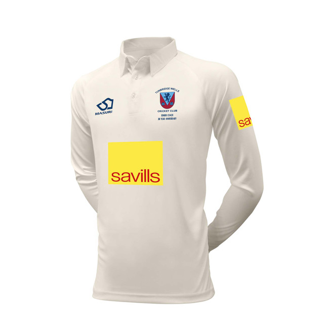 Anniversary Long Sleeve Cricket Shirt-TNBW