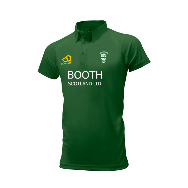 Junior Short Sleeve Coloured Cricket Shirt -INVERCC