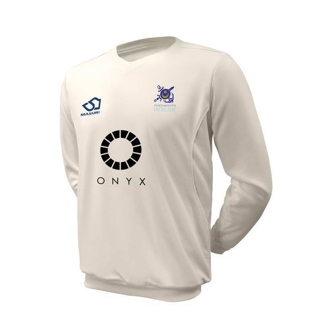 Sunday XI Long Sleeve Cricket Slipover -PORTCC