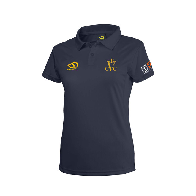 Women's Short Sleeve Coloured Cricket Shirt-BOWVCC