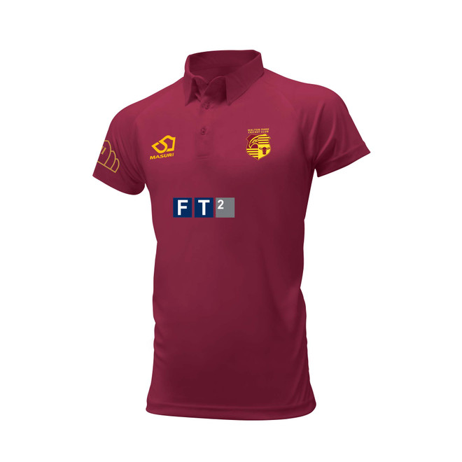 Junior Short Sleeve Coloured Cricket Shirt -WALTON