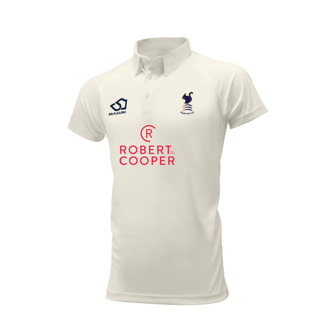 Junior Short Sleeve Cricket Shirt-EASTCC