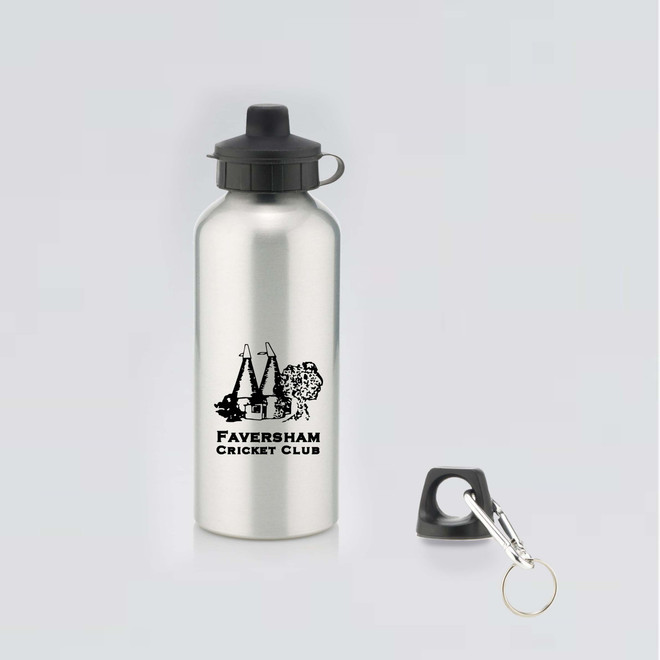 Aluminium Water Bottle with 2 Cap Styles-FAVSHM