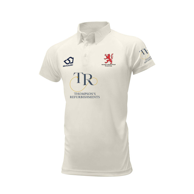 Mens Short Sleeve Cricket Shirt-BERCC