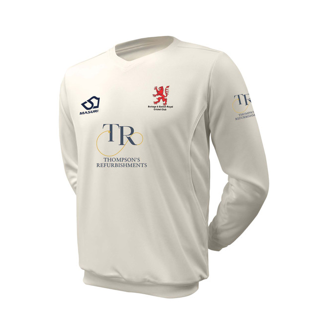 Long Sleeve Cricket Slipover -BERCC