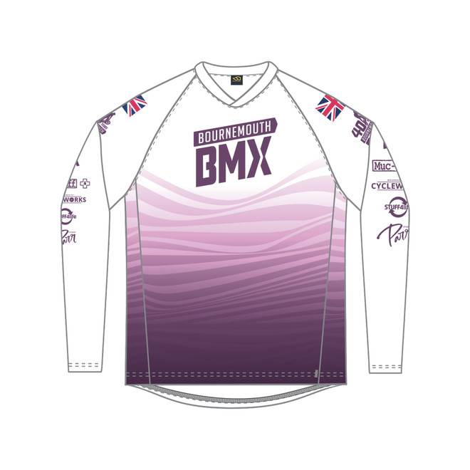 Senior Bournemouth BMX Shirt - DUSK-BBMX