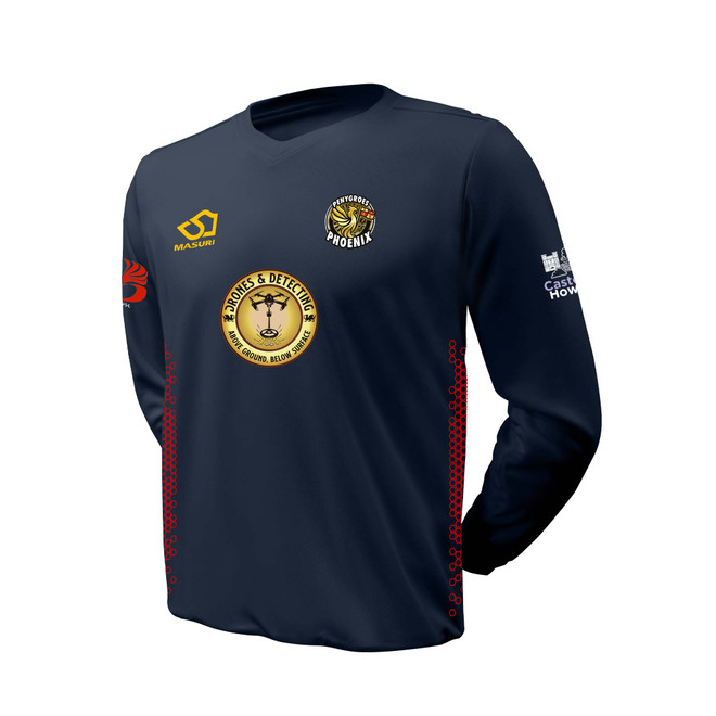 Junior Long Sleeve Coloured Playing Sweater  -PENYG