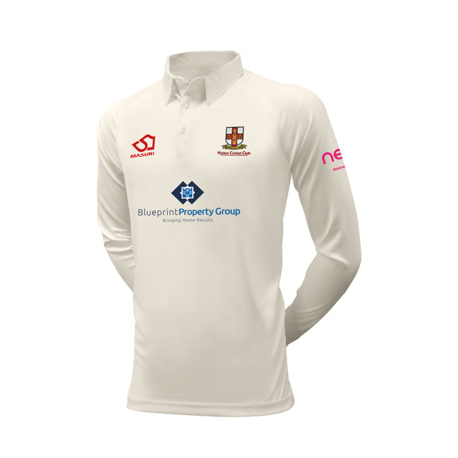 Long Sleeve Cricket Shirt-HUTT
