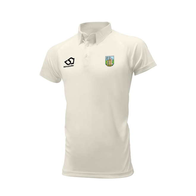 Mens Short Sleeve Cricket Shirt-STWCC