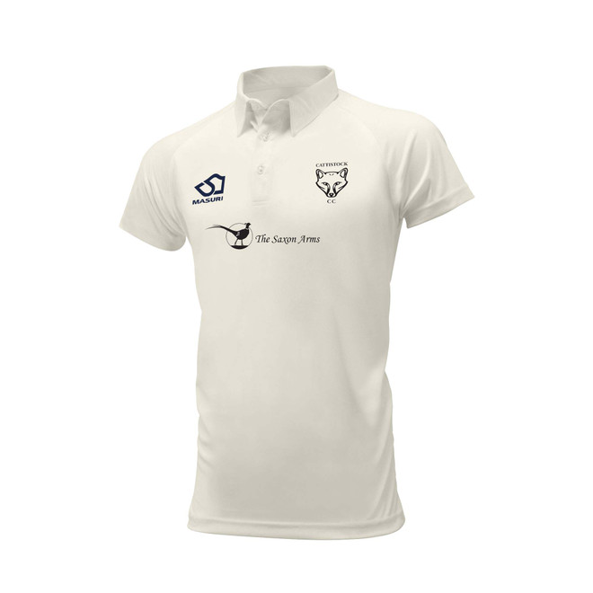 Mens Short Sleeve Cricket Shirt-CATSCC