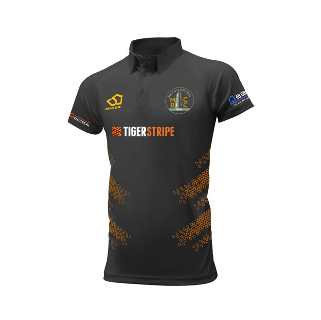 Mens Short Sleeve Coloured Cricket Shirt -MILCC