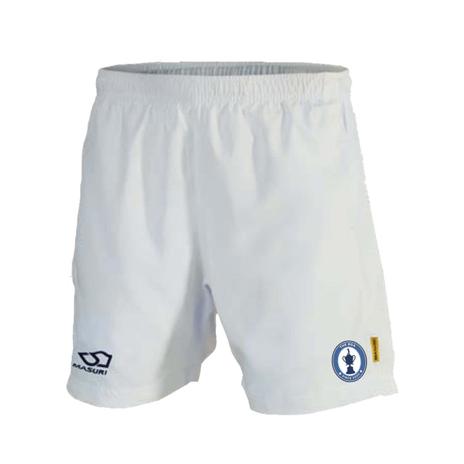 Mens Training Short - White-BGA