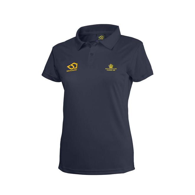 Women's Short Sleeve Coloured Cricket Shirt-WYE