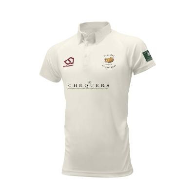 Junior Short Sleeve Cricket Shirt-EVERCC