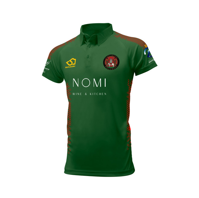 Mens Short Sleeve Coloured Cricket Shirt -PWLLHE