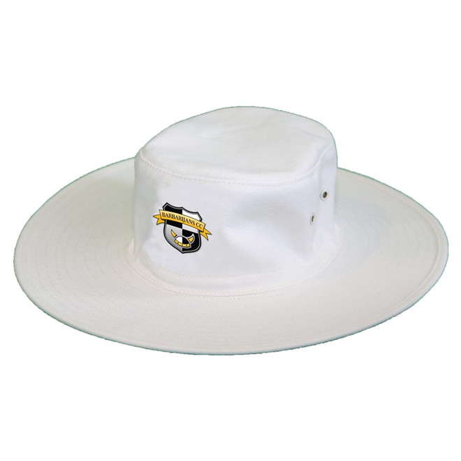 Sunhat (BLACK/WHITE SHIELD)-BARCC