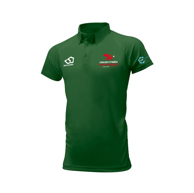 Mens Short Sleeve Coloured Cricket Shirt -WALESWEST