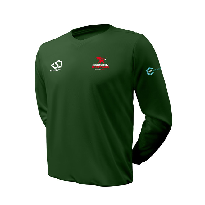 Junior Long Sleeve Coloured Playing Sweater  -WALESWEST