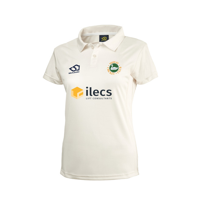 Women's Short Sleeve Cricket Shirt-MISTC