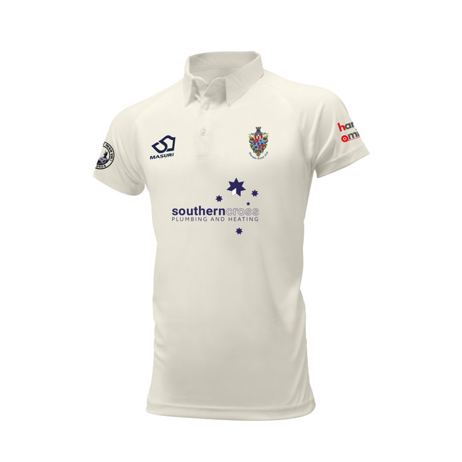 Mens Short Sleeve Cricket Shirt-THRN