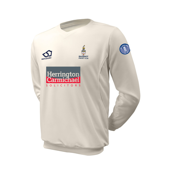 Long Sleeve Cricket Slipover -BAGCC Long Sleeve Cricket Slipover -BAGCC