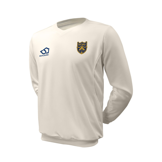 Long Sleeve Cricket Slipover -BRIT