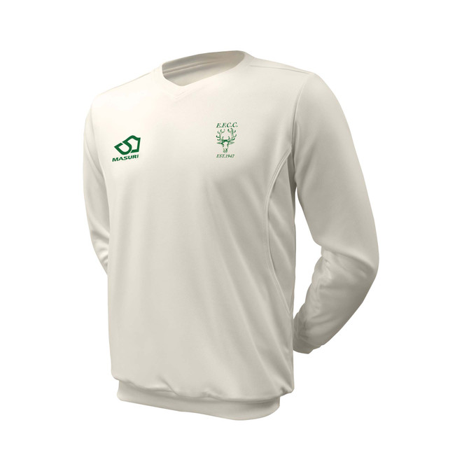 Junior Long Sleeve Cricket Slipover -EPFTCC