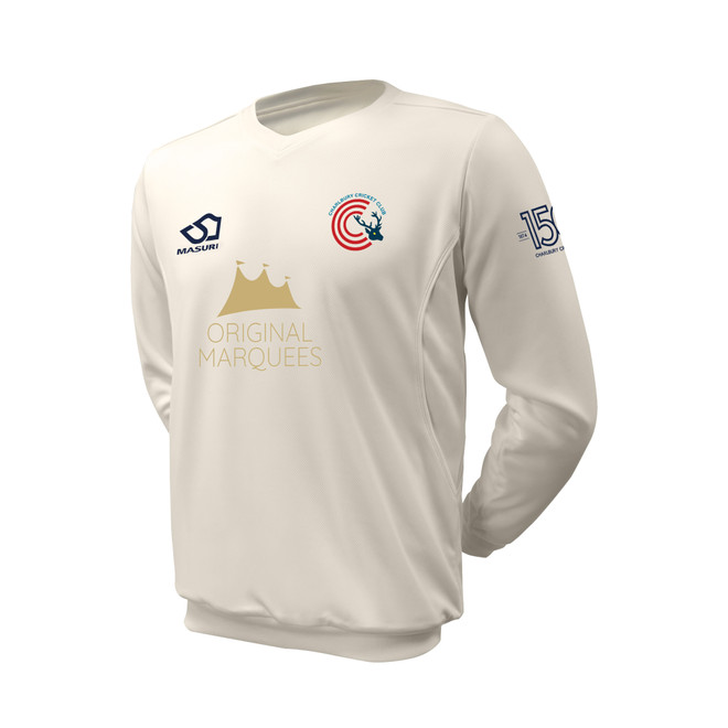 Junior Long Sleeve Cricket Slipover -CHLBCC