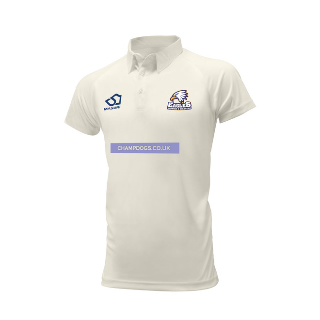 Junior Short Sleeve Cricket Shirt-ELDGIL