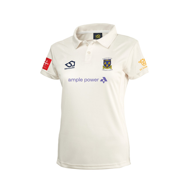 Women's Short Sleeve Cricket Shirt-SRBCC