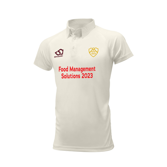 Junior Short Sleeve Cricket Shirt-MCC