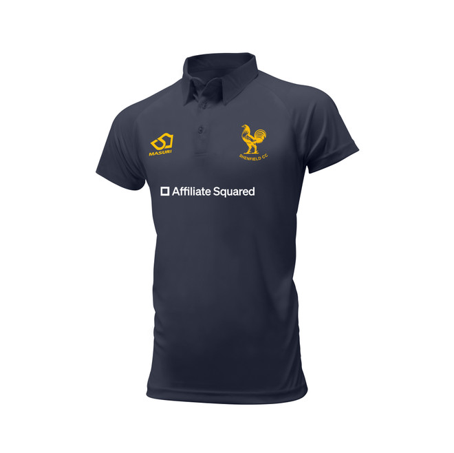 Junior Short Sleeve Coloured Cricket Shirt -SHENFCC