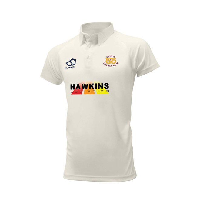 Mens Short Sleeve Cricket Shirt-RUGCC