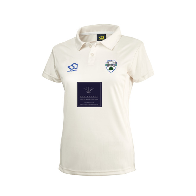 Womens Short Sleeve Cricket Shirt-ABERGELE