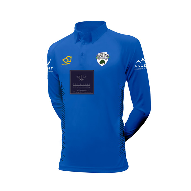 Long Sleeve Coloured Cricket Shirt-ABERGELE