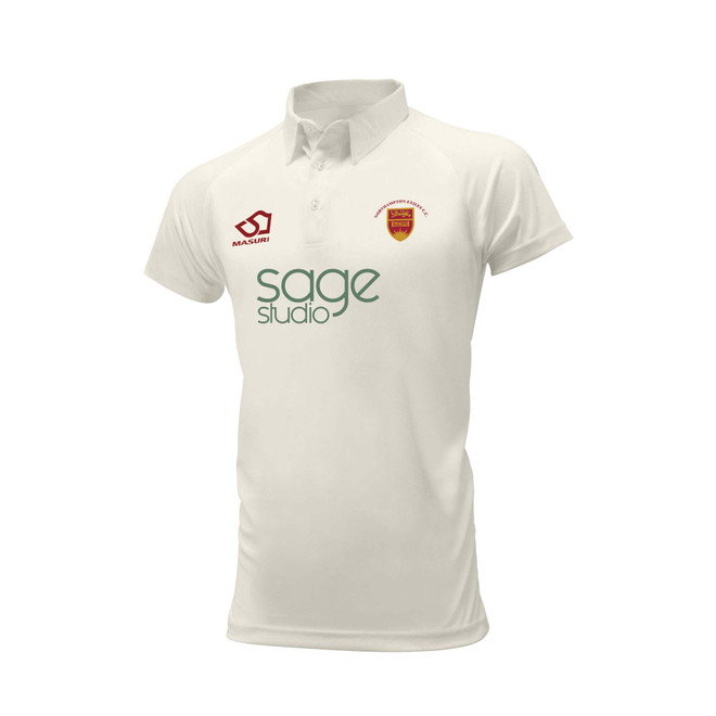 Junior Short Sleeve Cricket Shirt-NOEX