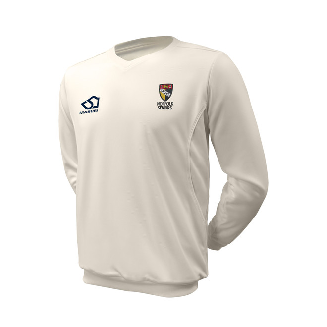 Long Sleeve Cricket Slipover -NSEN