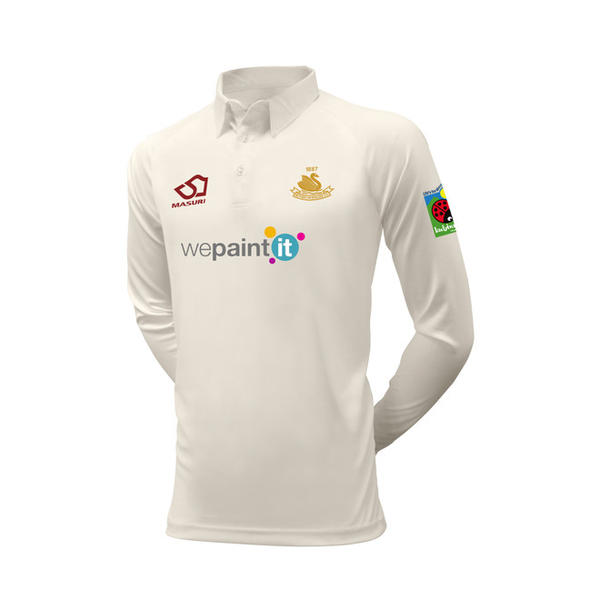 Long Sleeve Cricket Shirt-NETHER